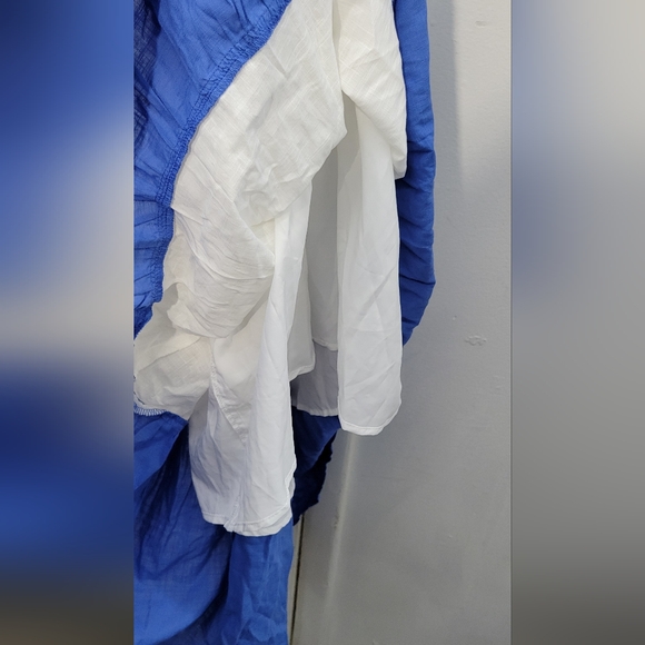 Shein Blue and White Sleeveless Dress Size Small - Picture 3 of 10